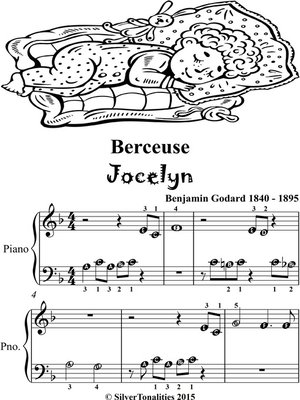 cover image of Berceuse Jocelyn Beginner Piano Sheet Music